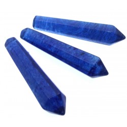 Blueberry Quartz Crystal Gemstone Wand